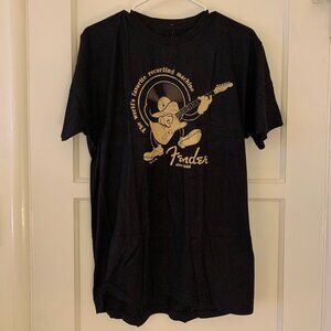 32 Bar Blues Recording Machine Fender Guitar T-Shirt
